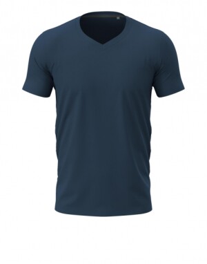 Stretch-T V-neck for men - Reklamnepredmety