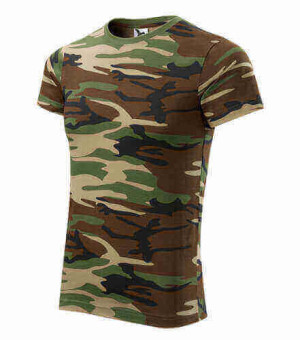 T shirt Camouflage - Reklamnepredmety