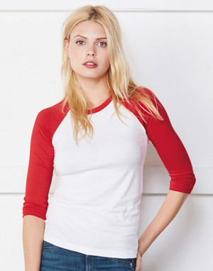 Unisex 3/4 Sleeve Baseball T-Shirt - Reklamnepredmety