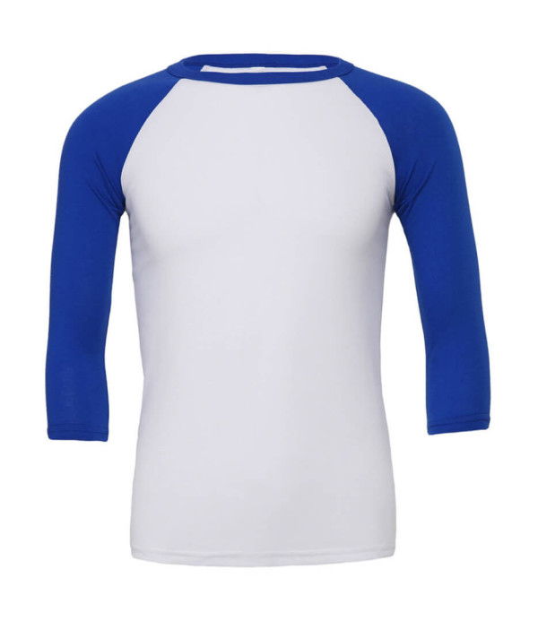 Unisex 3/4 Sleeve Baseball T-Shirt