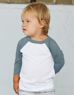 Toddler 3/4 Sleeve Baseball Tee - Reklamnepredmety