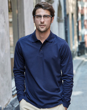 Luxury LS Stretch Polo - Reklamnepredmety