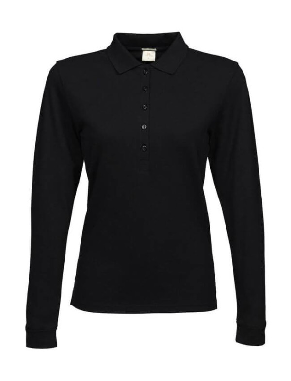 Ladies Luxury LS Stretch Polo