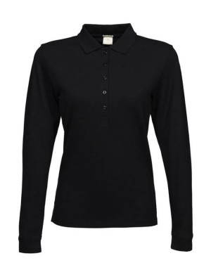 Ladies Luxury LS Stretch Polo - Reklamnepredmety