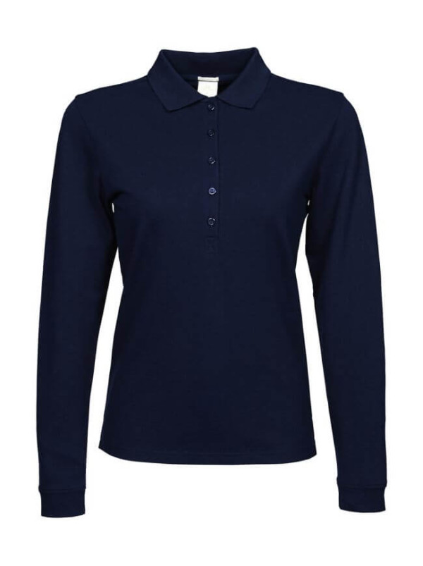 Ladies Luxury LS Stretch Polo