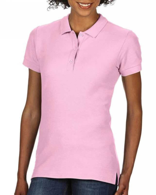 Premium Cotton Ladies` Double Piqué Polo