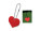 HEARTIVE key chain - 202888-50-01302-30 - variant R 01302-05