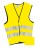 Yellow vest with two HERO reflective stripes - 56-0399006 - variant In 56-0399006