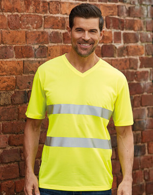 Fluo Super Light V-Neck T-Shirt - Reklamnepredmety