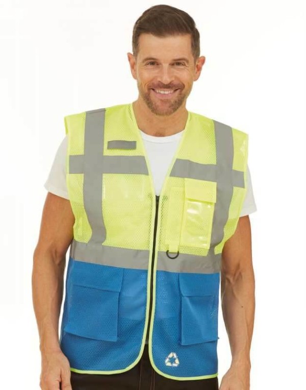 Reflexná vesta Hi-Vis Open Mesh Executive