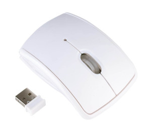 Optical mouse SINUO (white) - Reklamnepredmety
