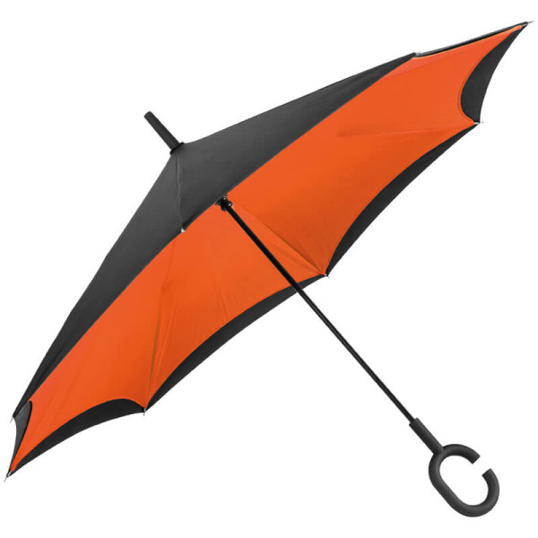 Reverse umbrella - double layer - 190T pongee