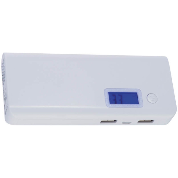 Power bank with a capacity of 10.000 mAH