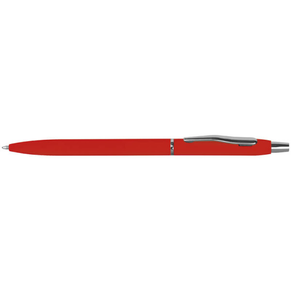 Rubber coated ball pen