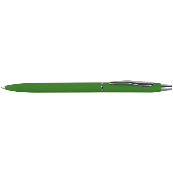 Rubber coated ball pen