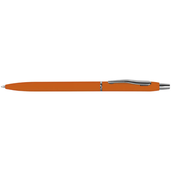 Rubber coated ball pen