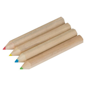 4 colouring pencils set - Reklamnepredmety