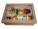 Set of 2 honeys and mead in a micro-flute cardboard box - 810-1 - variant 
