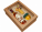Honey, candle, and mead set in a corrugated cardboard box - 812 - variant 