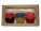 Set of 3 types of dried fruit in honey with lemon balm, in a corrugated cardboard box. - 836-1 - variant 