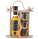 Set of 3 types of honey with mead in a stand - sada-3-druhov-medov-s-medovinou-v-stojanceku - variant