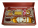 Set of mead + nuts in honey + candle in a wooden burgundy box - sada-3-druhov-medov-s-medovinou-v-stojanceku - variant