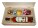 Mead and 2 types of honey set in a natural wooden box - 737-1 - variant 