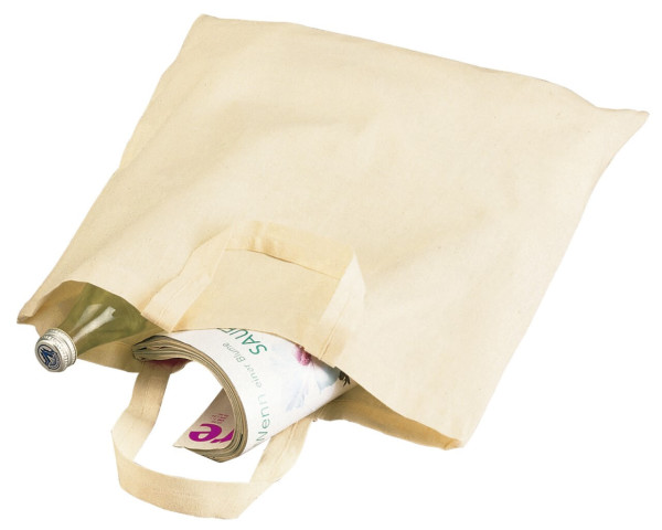 Cotton bag "Pure" with short handles