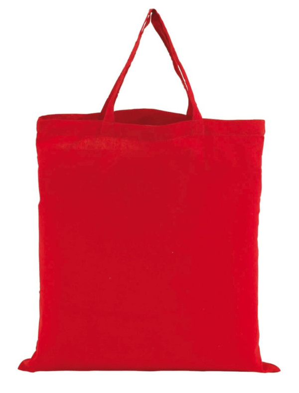 Cotton bag "Pure" with short handles