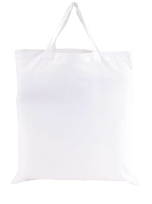 Cotton bag "Pure" with short handles - Reklamnepredmety