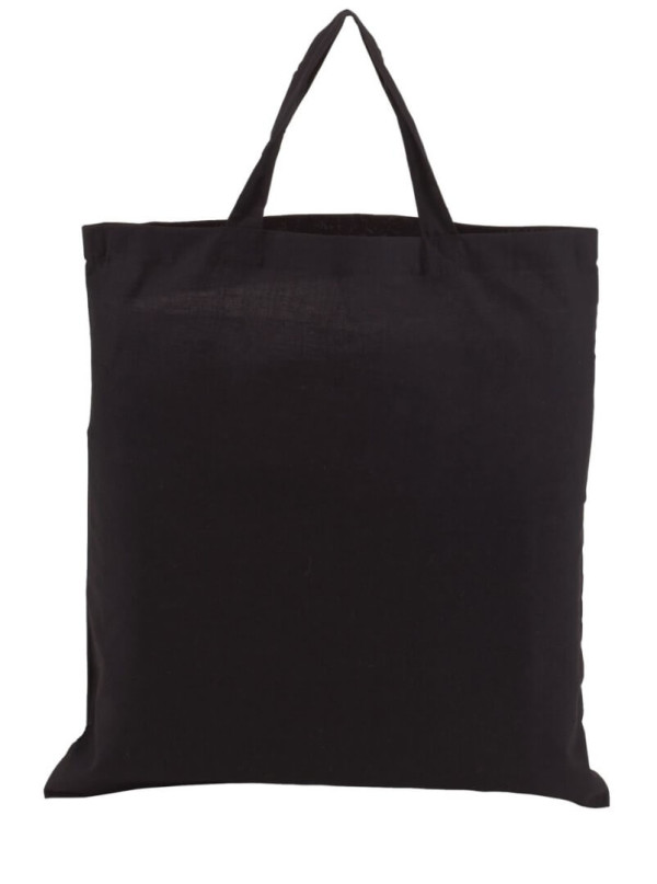 Cotton bag "Pure" with short handles