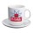 Set of white coffee mug and coaster - 8878506_1 - variant M 8878506