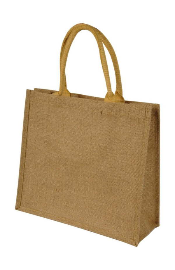 Short Handled Jute Shopper Bag