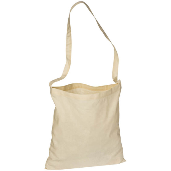 Cotton bag with long handle