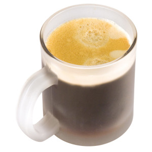Coffee mug, transparent frosted - Reklamnepredmety