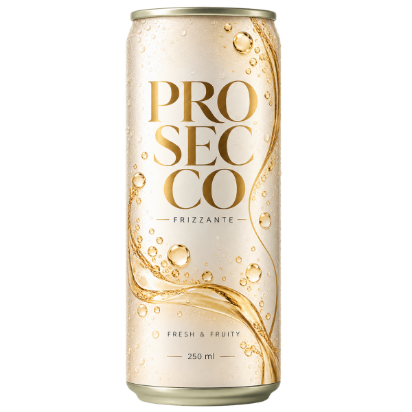 Prosecco alcoholic drink 250 ml