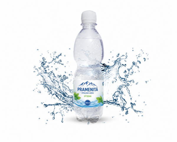 Sparkling Table Water with Your Own Design 500 ml