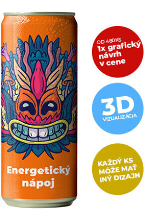 Energy drink 250 ml - Reklamnepredmety