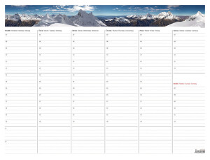 Weekly planning map A2 - Reklamnepredmety