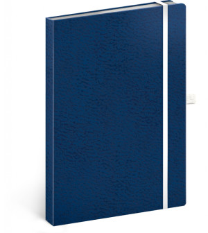 Notes Vivella Classic čierny/modrý, bodkovaný, 15 x 21 cm - Reklamnepredmety