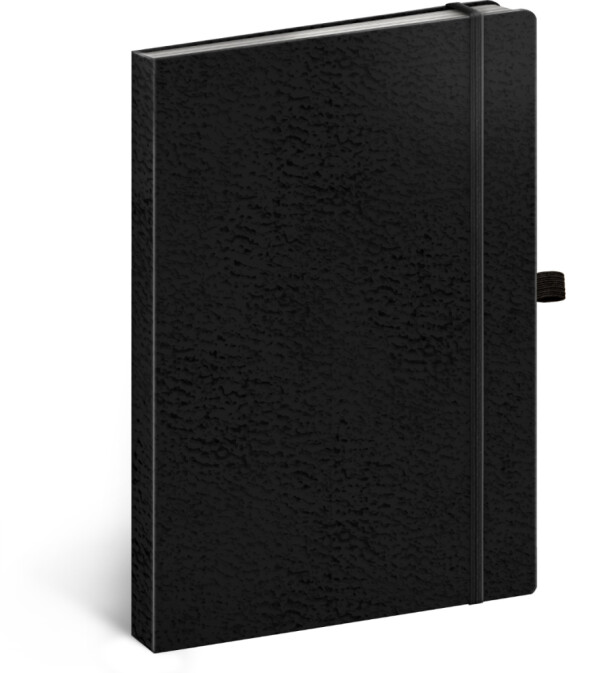 NOTIQUE Notes Vivella Classic modrý/červený, bodkovaný, 15 x 21 cm