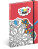 NOTIQUE Maľovankový notes, maľuj fixami, linajkovaný, 13 x 21 cm - a-5409_tit - variant Pg A-5409