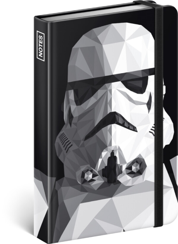 NOTIQUE Notes Star Wars – Clone, linajkovaný, 11 x 16 cm