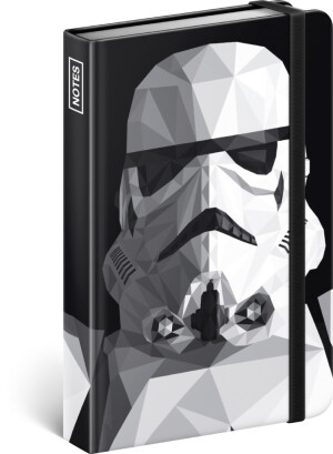 NOTIQUE Notes Star Wars – Clone, linajkovaný, 11 x 16 cm - Reklamnepredmety