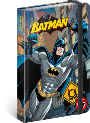 NOTIQUE Notes Batman – Power, linajkovaný, 11 x 16 cm - Reklamnepredmety