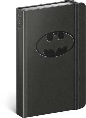 Notes Batman – Logo, linajkovaný, 11 × 16 cm - Reklamnepredmety