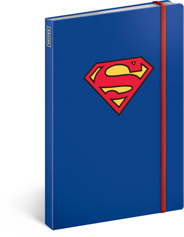 NOTIQUE Notes Superman – Symbol, lined, 13 x 21 cm