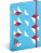 NOTIQUE Notes Isometric, čistý, 13 x 21 cm - a-4242_tit - variant Pg A-4242