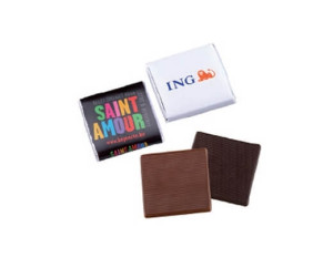 Mini chocolate with printed cover - Reklamnepredmety