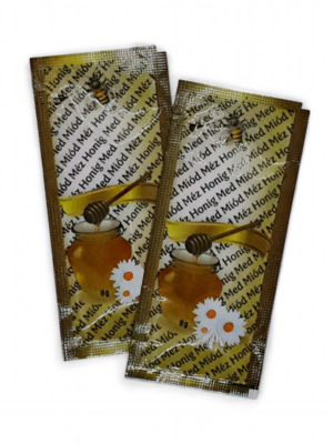 Portioned Flower Honey with Custom Printing - Reklamnepredmety